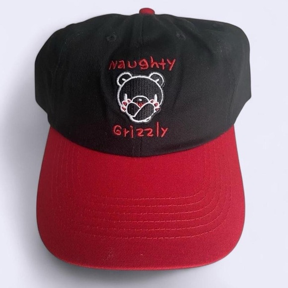 GLOOMY BEAR NAUGHTY GRIZZLY HAT NEW WITH TAGS BY CULTUREFLY - Picture 1 of 6